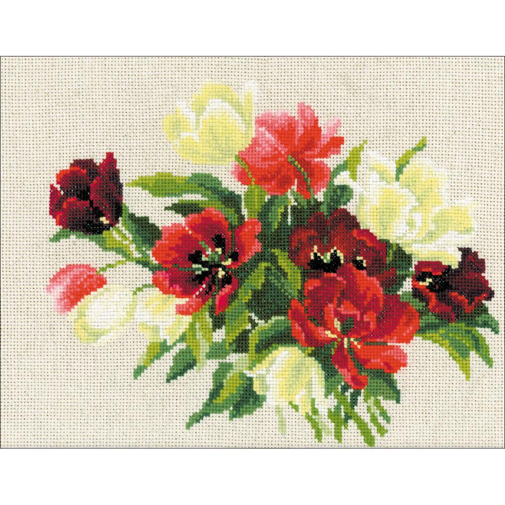 Tulips (14 Count) Counted Cross Stitch Kit